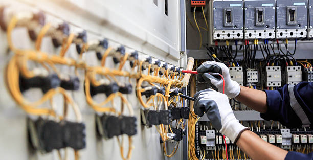 Professional Electrician technician working in Pen Argyl, PA